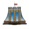Brooklyn Bridge Ornament 4.5"