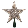 Silver Light Up Treetop 9"